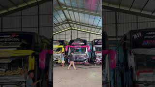 Auto Jogett 😅Bus Black Pink modul Dav Musical airhorn #basuri #tunggaljaya #davairhorn