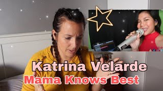 Singer Reacts to Katrina Velarde......... Mama Knows Best / In love 🥰