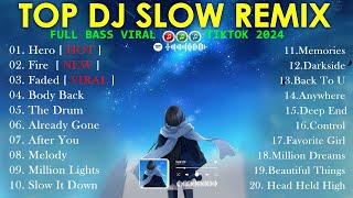 TOP DJ SLOW REMIX VIRAL TIKTOK FULL BASS | DJ LAGU BARAT TERBARU PALING SANTUY BIKIN ALBUM PLAYLIST