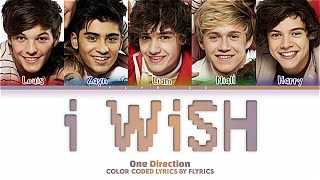 One Direction 'I Wish' Lyrics (Color Coded Lyrics)