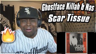 WHEN THE LEGENDS COLLAB!!! Ghostface Killah & Nas - Scar Tissue (REACTION)