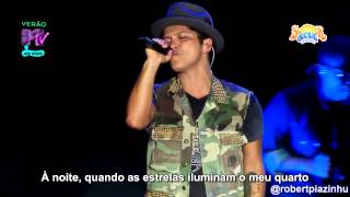 Bruno Mars - Talking To The Moon (Live HD) Legendado em PT- BR