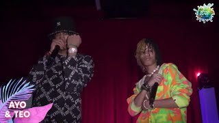 Ayo and Teo - Rolex (Full live performance)