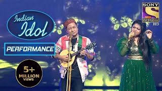 "Tujhe Dekha To" पे समां बाँध दिया Pawandeep & Arunita ने | Indian Idol Season 12