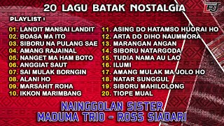 Kompilasi Lagu Batak Nostalgia Maduma Trio, Nainggolan Sister, Ross Siadari || Lagu Batak Lawas
