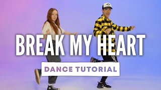 DUA LIPA - Break My Heart | Dance Tutorial with Kyle Hanagami