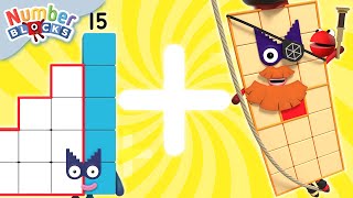 ➕ Addition Special Level 3  | 30 Minute Compilation | Number Cartoon for Kids | @Numberblocks