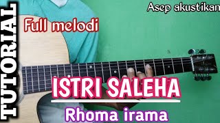 TUTORIAL Full melodi ISTRI SOLEHA -- RHOMA IRAMA