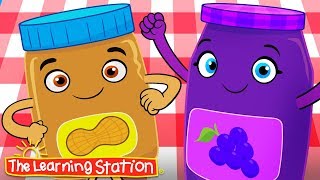 Peanut Butter and Jelly ♫ Food Song for Kids ♫ Kids Songs ♫ The Learning Station