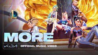 K/DA - MORE ft. Madison Beer, (G)I-DLE, Lexie Liu, Jaira Burns, Seraphine (Official Music Video)