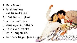 Mann Movie All Song | Aamir Khan & Manisha Koirala | Full album | Romantic Song | 1999