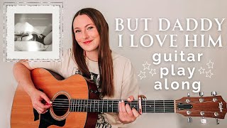 Taylor Swift But Daddy I Love Him Guitar Play Along EASY CHORDS // The Tortured Poets Department