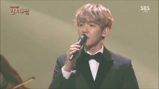 161231 BAEKHYUN EXO "For You" OST Moon Lovers: Scalet Heart Drama Awards 720p