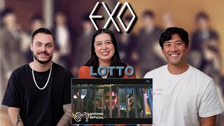 EXO 엑소 'Lotto' M/V REACTION!!