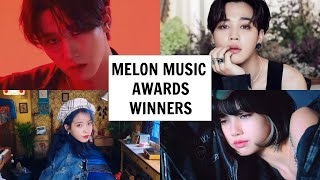 MELON MUSIC AWARDS 2020 WINNERS