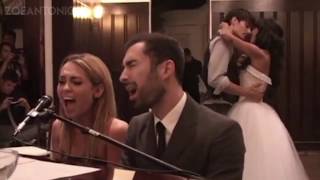 Miley Cyrus sings "When I Look At You" at Best Friends Wedding!