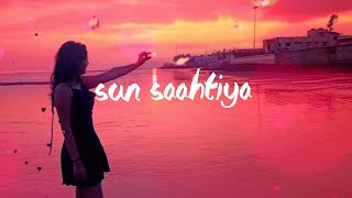Sun Saathiya(Lyrics Video) |Disney's ABCD 2 |Varun Dhawan,Shraddha Kapoor |Debanjali Lily x Abhirup