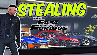 Stealing All "FAST and FURIOUS" cars from Car dealership in GTA 5 (PART 3)
