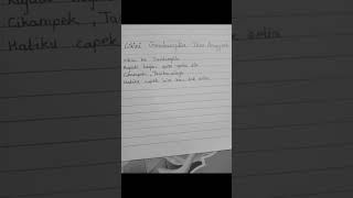 Cikini Gondangdia - Dua Anggrek (lyrics) | #youtubeshorts #lyrics #edit #shortsfeed #shortvideo #yt