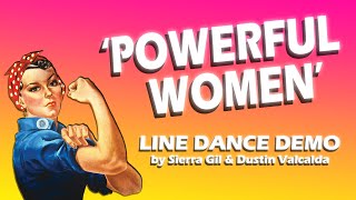 Powerful Women - Line Dance Demo