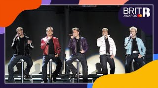 Westlife - Uptown Girl (Live at The BRITs 2001)