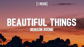 Benson Boone - Beautiful Things [1 HOUR/Lyrics] "i want you i need you oh god"