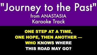 "Journey to the Past" from Anastasia - Karaoke Track with Lyrics on Screen