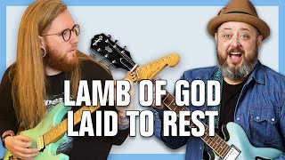 Lamb Of God Laid To Rest Guitar Lesson + Tutorial feat. @JamieSlays