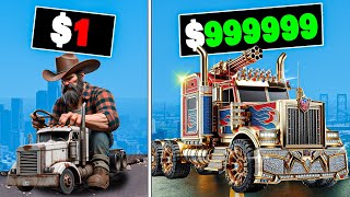 $1 to $1,000,000 Semi Truck in GTA 5