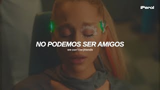 Ariana Grande - we can’t be friends (wait for your love) (Español + Lyrics) | video musical