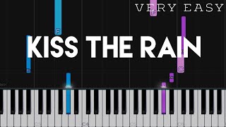Kiss The Rain - Yiruma | VERY EASY Piano Tutorial