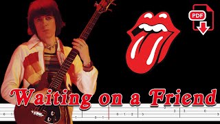 The Rolling Stones - Waiting on a Friend (🔴Bass Tabs | Notation) @ChamisBass #chamisbass #basstabs