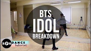 BTS "Idol" Dance Tutorial (Breakdown)