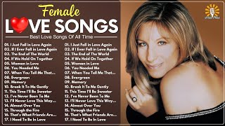 Best Of Celine Dion, Carpenters, Linda Ronstadt & More❤❤️Female Love Songs