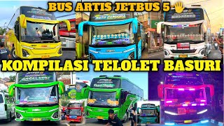 FULL TELOLET BASURI ARTIS BUS INDONESIA JETBUS 5 | MAKIN BANYAK BUS BARU PASANG KLAKSON BASURI!