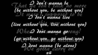 Aaliyah - I Don't Wanna Lyrics