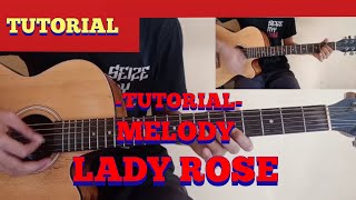 Tutorial Melody Lady Rose Akoustic ( superman is dead )