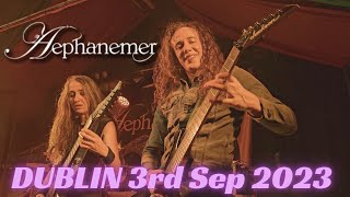 Aephanemer - Live in Dublin, 3rd September 23