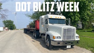 First Day Of DOT Blitz Week (Power Only Trucking)