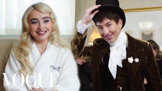 Sabrina Carpenter & Barry Keoghan Get Ready for the Met Gala | Last Looks | Vogue