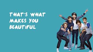 What Makes You Beautiful - One Direction (Lyrics)