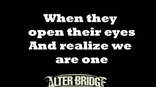 Open Your Eyes - Alterbridge - lyrics