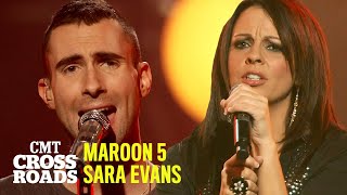 Maroon 5 & Sara Evans Perform 'Won't Go Home Without You' | CMT Crossroads