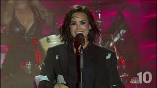Demi Lovato - Give Your Heart A Break (Rock Version) Live at WAWA Welcome America Festival 2023