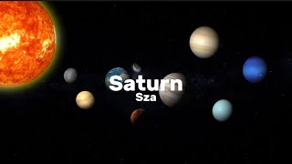 Sza - Saturn (clean + lyrics)
