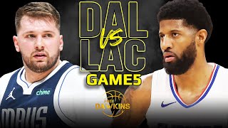 Los Angeles Clippers vs Dallas Mavericks Game 5 Full Highlights | 2024 WCR1 | FreeDawkins