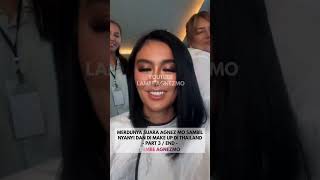 [Part 3-End] Merdunya Suara Agnez Mo Nyanyi Sambil di Make Up di Thailand