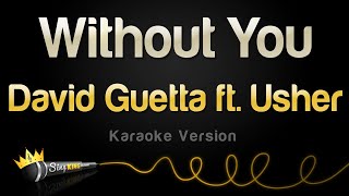 David Guetta ft. Usher  - Without You (Karaoke Version)