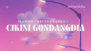 duo anggrek - cikini gondangdia (slowed + reverb) lirik video