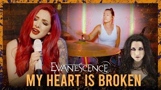 Evanescence - My Heart Is Broken - Cover by Halocene ft @LindseyRayeWard